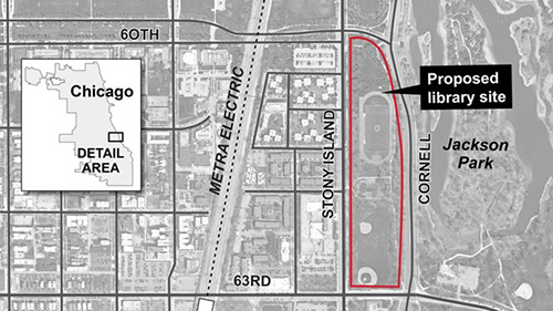 Obama Presidential Center Proposed Site