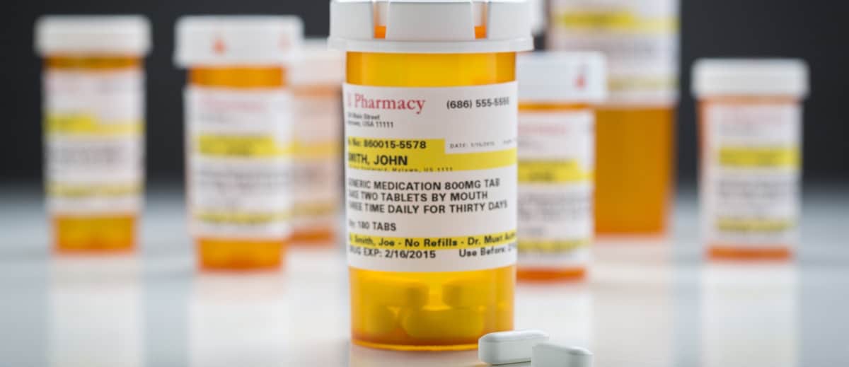 Prescription Bottle Header