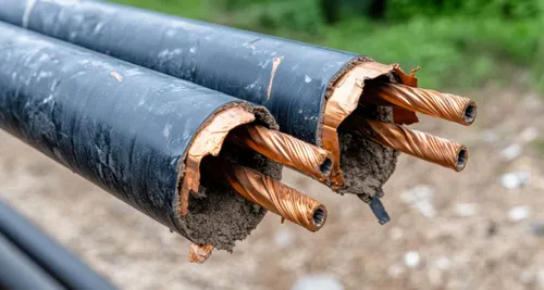 Copper wire theft